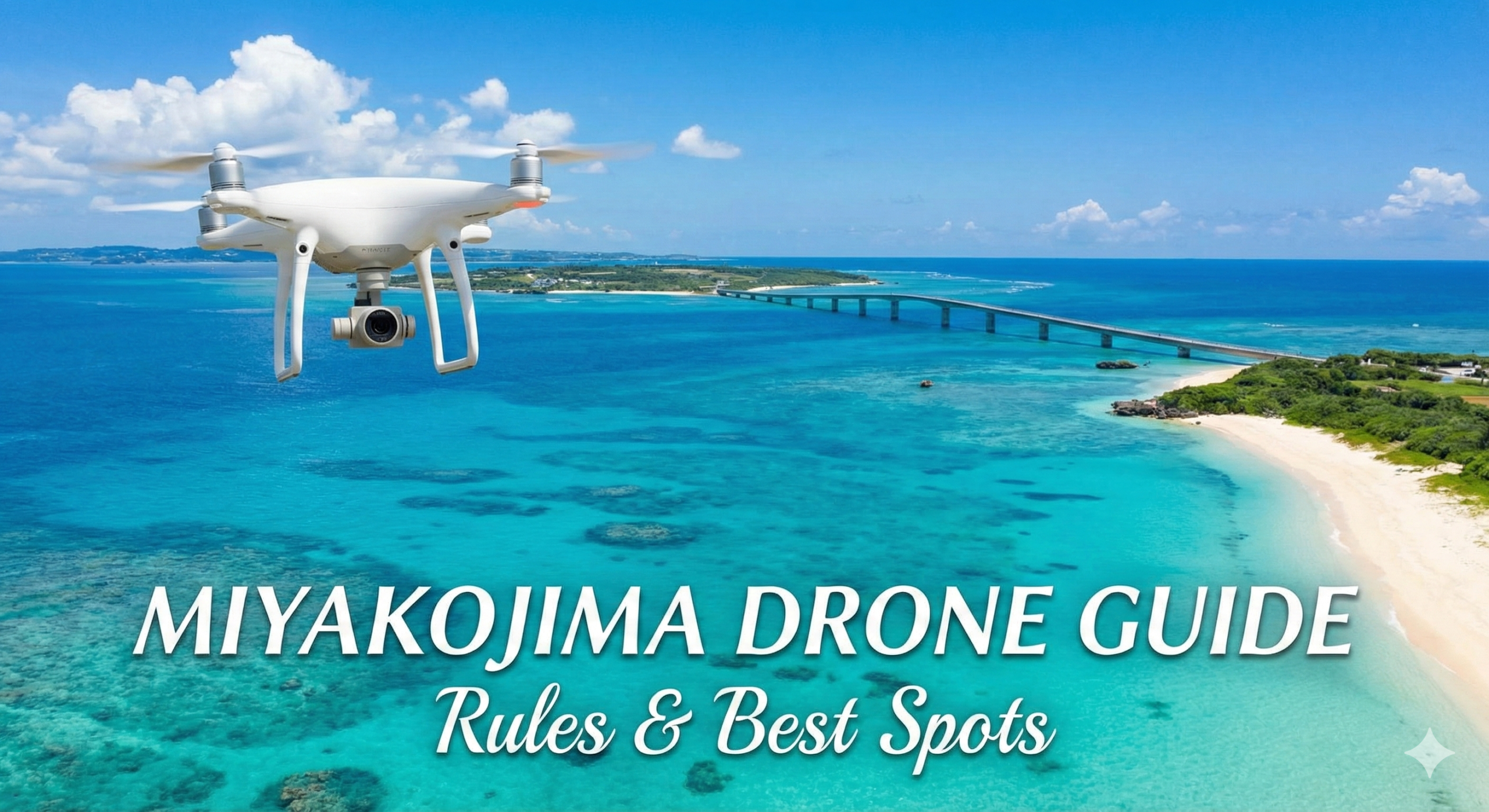 【2026最新】宮古島でドローンは飛ばせる？飛行禁止エリアと絶景空撮スポット徹底ガイド｜許可の取り方・法的ルールマップ