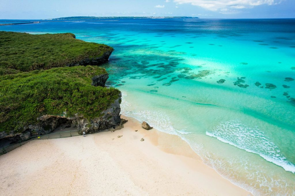 宮古島の砂山ビーチの写真