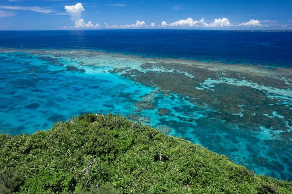 宮古島の三角点の写真