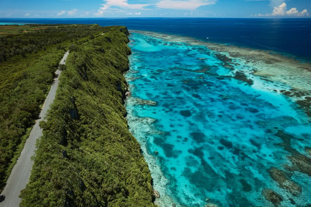 宮古島の三角点の写真